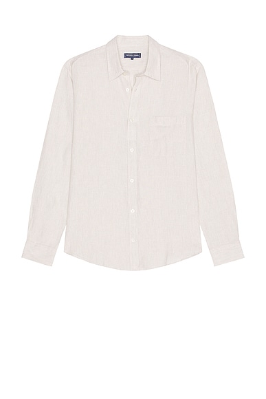 Frescobol Carioca Telles Shirt in Ecru