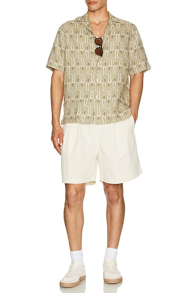 Roberto Palmeira Printed Linen Shirt
