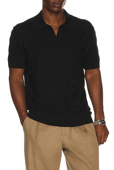 Rino Jacquard Knit Polo