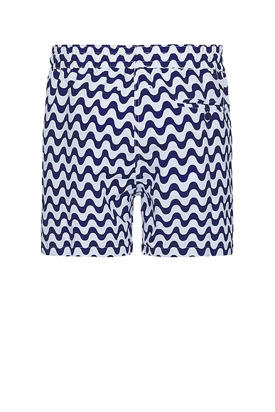 Frescobol Carioca Copacabana Sport Swim Shorts In Navy Blue