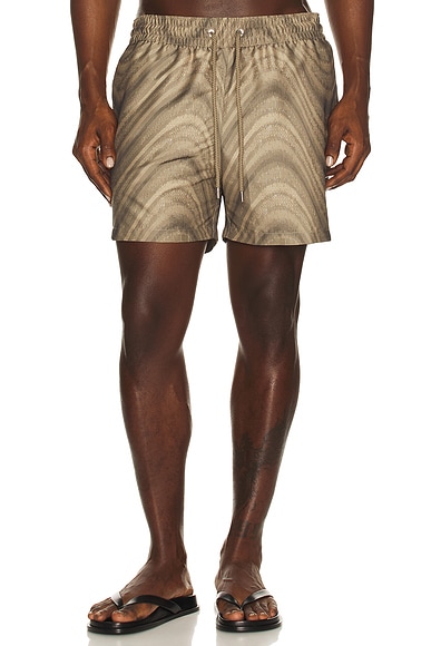Rio Jacquard Fibra Swim Short
