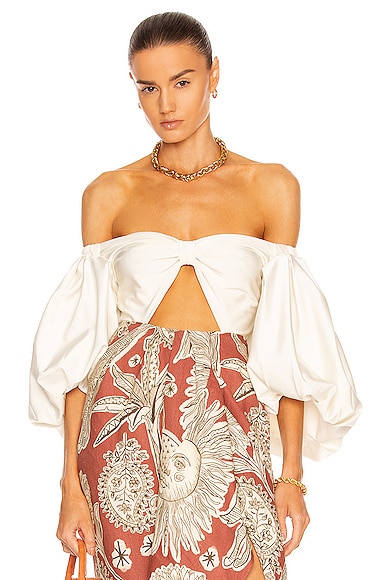 FE NOEL PUFF SLEEVE SWIMSUIT,FOEF-WX2