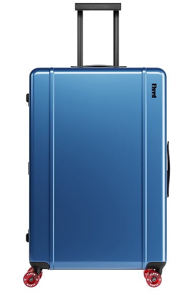 Floyd Trunk Suitcase in Pacific Blue