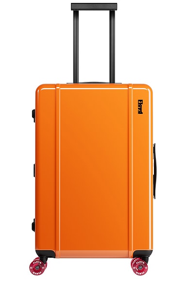 Floyd Check-In Suitcase in Hot Orange