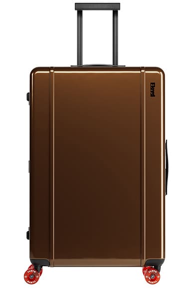 Floyd Trunk Suitcase in Bronco Brown