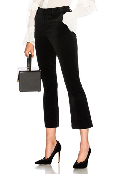 Denim Velvet Pant