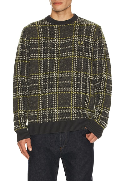 Brushed Tartan Jumper