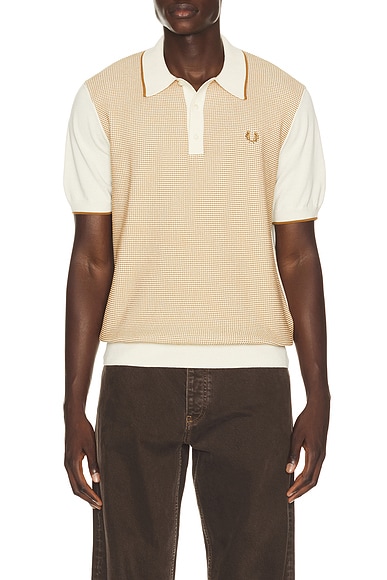 Tonic Waffle Knitted Polo