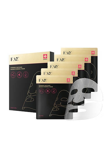 FAQ Hydrogel Face Mask 5 Pack