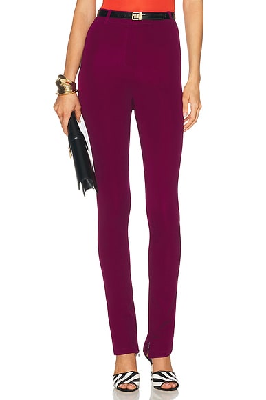 Françoise Winnie Skinny Trouser in Magenta