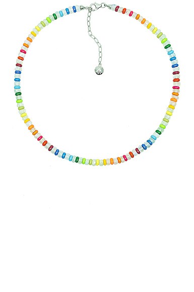 Moonstone Rainbow Collar Necklace
