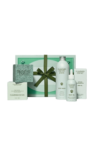 Flamingo Estate Douglas Fir & Peppermint Morning Set