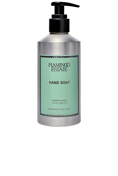 Rosemary Clary Sage Glass Hand Soap
