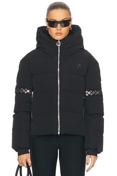 Fusalp Barsy Eyelet Jacket in Noir