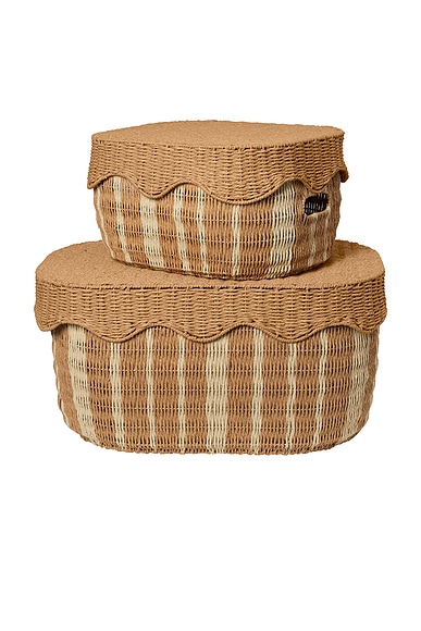 Rivan Storage Baskets Set Of 2