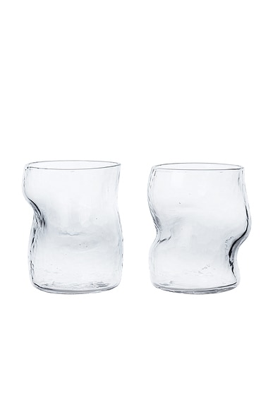 Dimple Glasses - Set Of 2