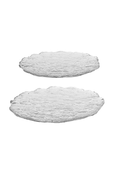 Momento Large Glass Stones - Set Of 2