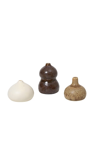 Komo Mini Vases - Set Of 3
