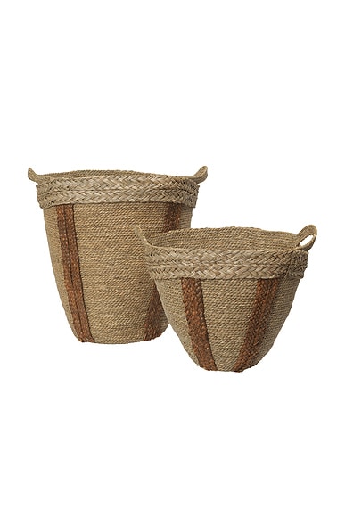 Mar Woven Baskets - Set Of 2