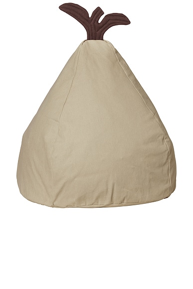 Ferm Living Pear Bean Bag in Elm Green