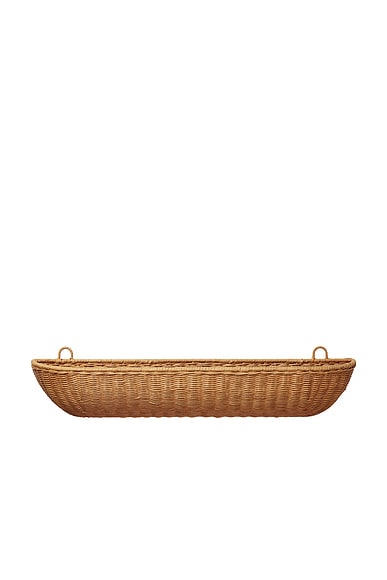 Ferm Living Braided Wall Pocket 75 X 25 cm in Natural