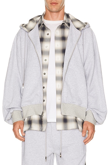 2 in 1 Zip Hoodie