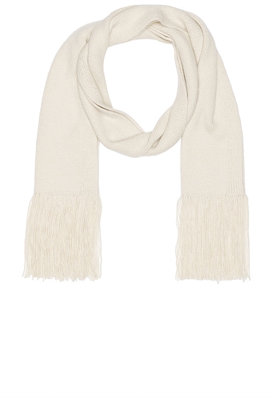 Gabriela Hearst Staffordshire Scarf in Ivory