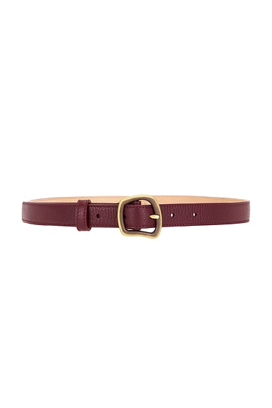 Gabriela Hearst Small Simone Belt in Bordeaux