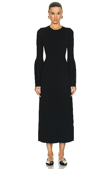 Gabriela Hearst Palanco Dress in Black