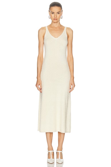 Gabriela Hearst Downs Dress in Ivory