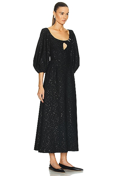 Shop Gabriela Hearst Madyn Dress In Black