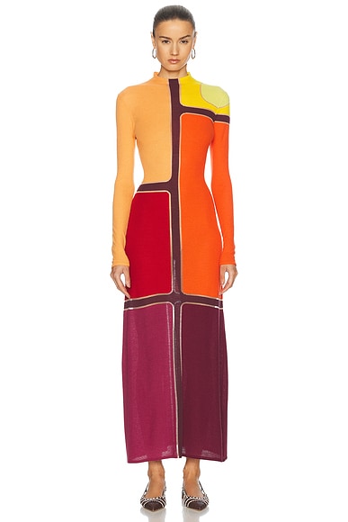Gabriela Hearst Apollonis Dress in Multi