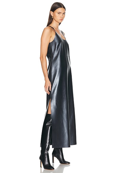 Shop Gabriela Hearst Ellson Dress In Black