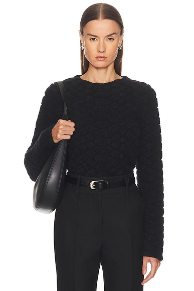 Gabriela Hearst Tansey Sweater in Black
