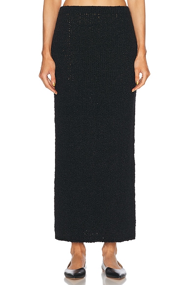Gabriela Hearst Frea Skirt in Black
