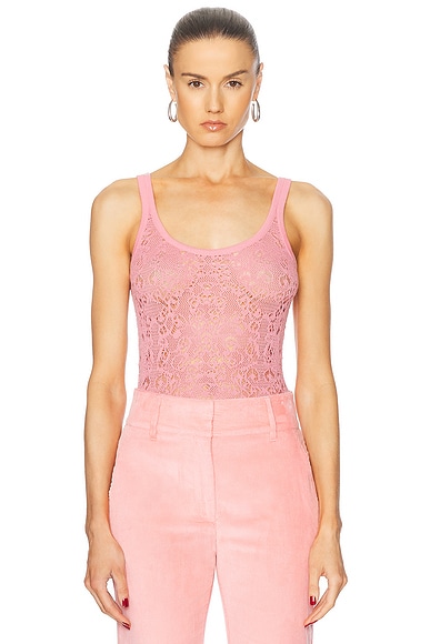 Gabriela Hearst Pontus Top in Rosa