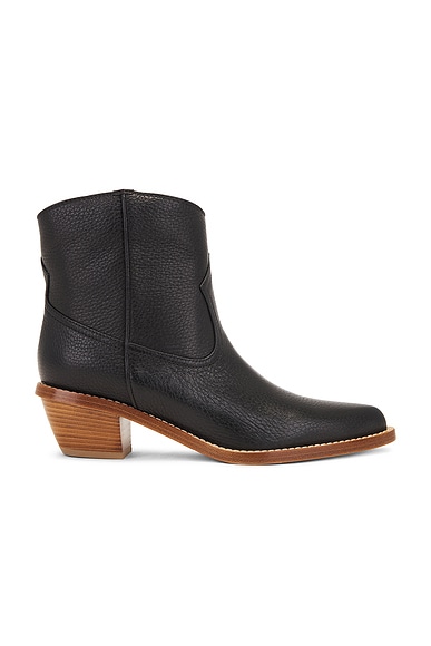 Calvin klein 205w39nyc western claire leather ankle boots new arrivals