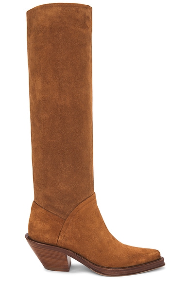 Gabriela Hearst Camero Boot in Cognac