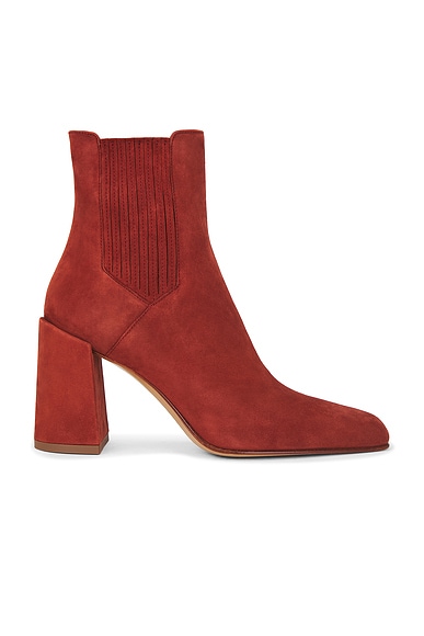 Gabriela Hearst Luke Boot in Burnt Sienna