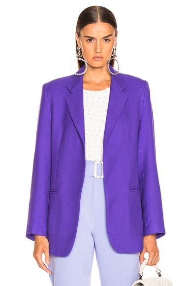 GEORGIA ALICE Boy Blazer in Purple | FWRD
