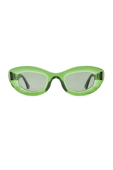 Cult Gaia X Thierry Lasry Jazz Sunglasses in Translucent Green