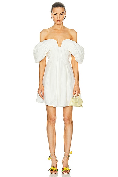 Shop Cult Gaia Lissett Dress In Off White