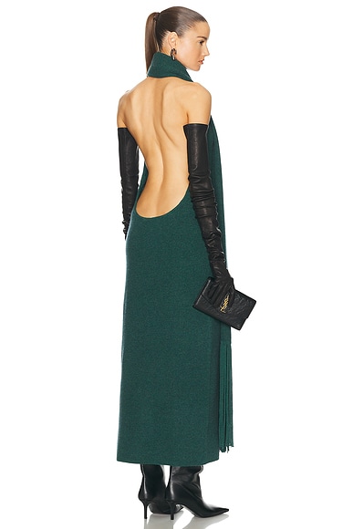 Cult Gaia Jorden Knit Dress in Seamoss
