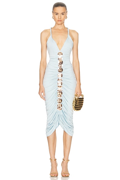 demet ozdemir blue dress Cult Gaia - Azura Dress main image 1