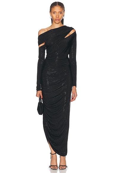 Cult Gaia Kumasi Gown in Black
