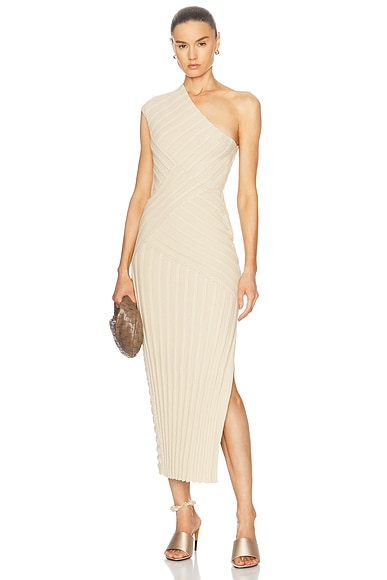 Cult Gaia Cielo Knit Dress in Beach