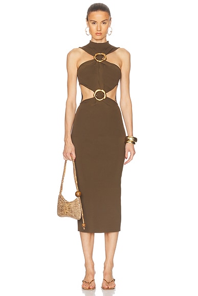 Cult Gaia Ambar Knit Dress in Nymph