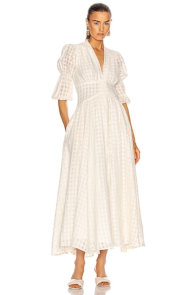 Cult Gaia Willow Dress in Off White | FWRD Cult Gaia Willow Dress in Off White | FWRD