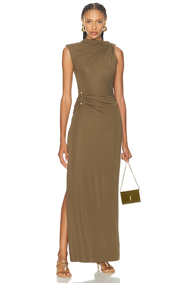 Cult Gaia Izola Dress in Rosemary