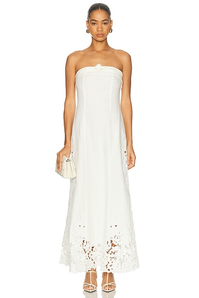 Cult Gaia Kellan Dress in Off White